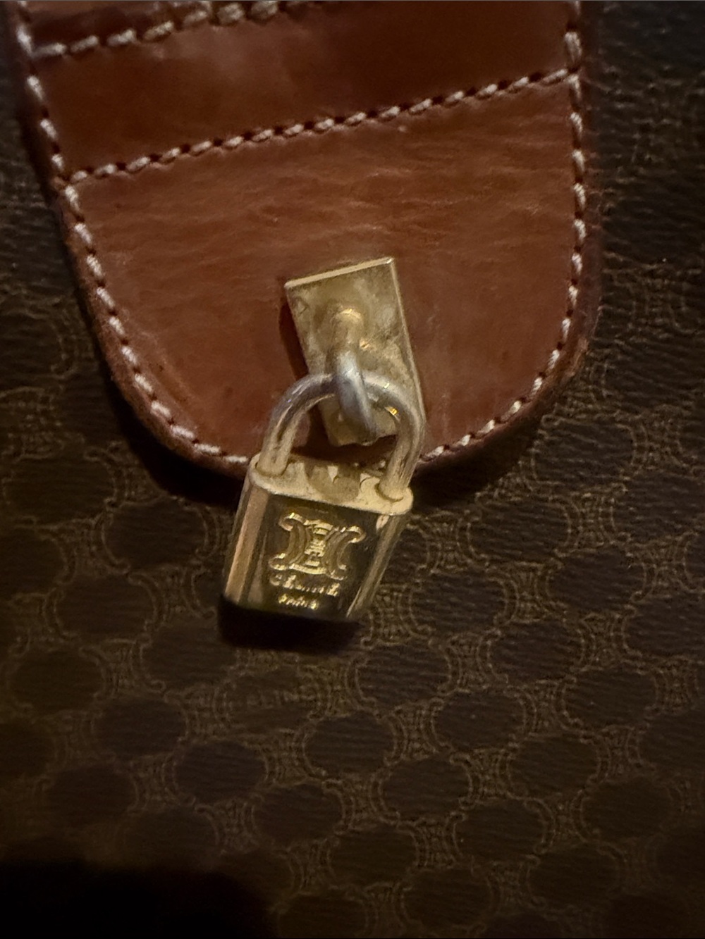PROJECT CELINE MACADAM TRAVEL BAG - Picture 3 of 8